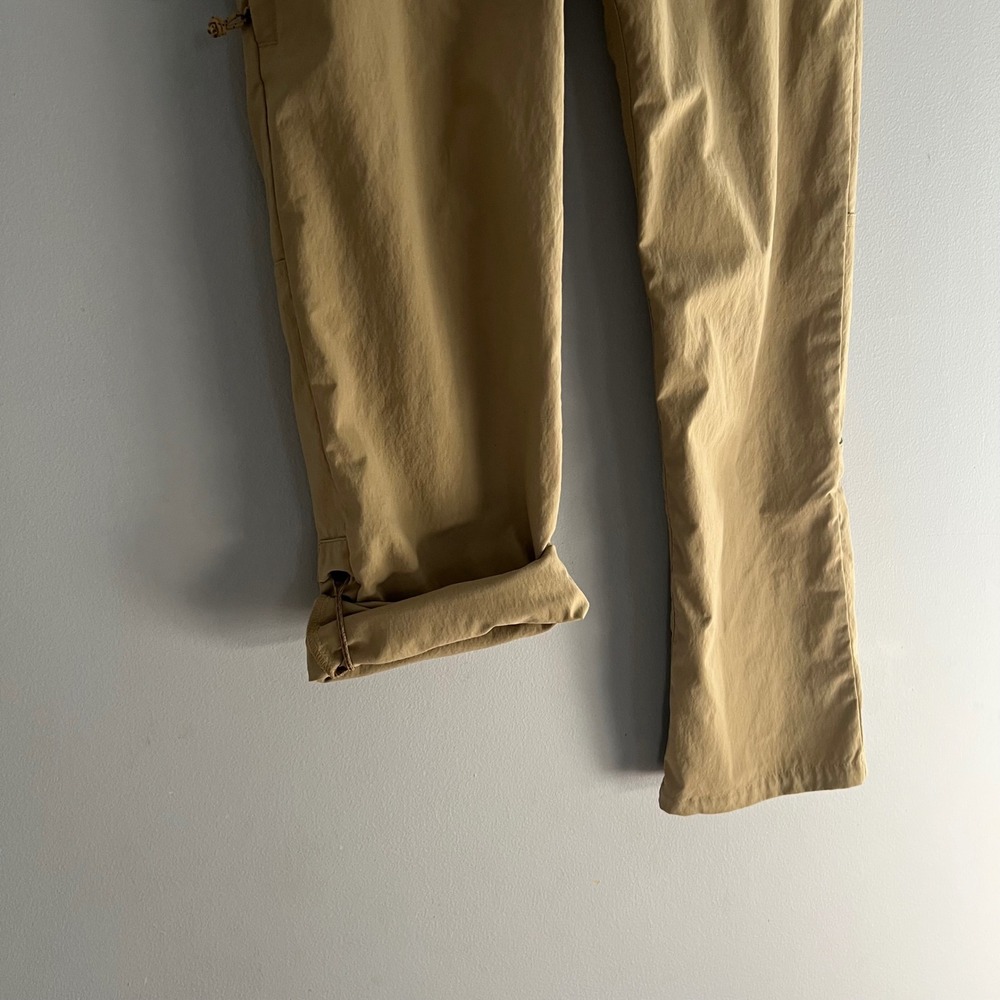 Patagonia Mens Lightweight Outdoor Hiking Tan Hiking Pants Size 28x29 Nylon Gorp - Picture 4 of 10